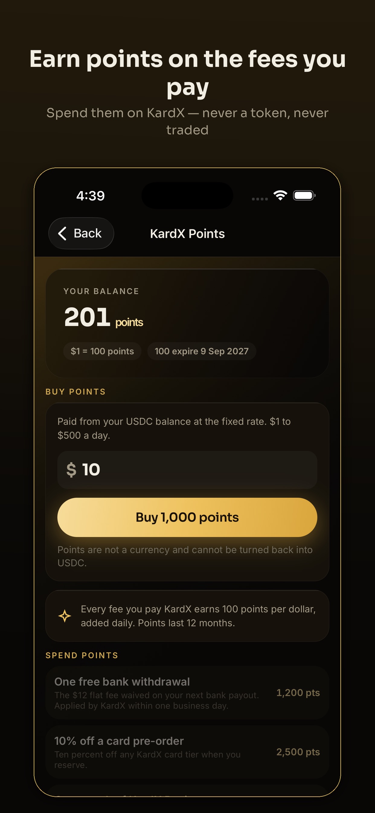 Screenshot 3 of KardX — Send & Spend