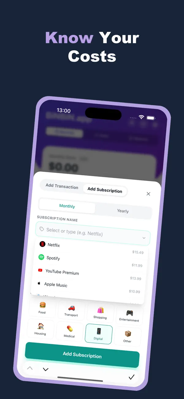 Screenshot #3 pour BillBin - Budget Tracker