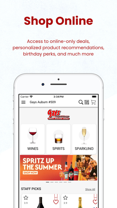 Gays Hops-N-Schnapps Screenshot