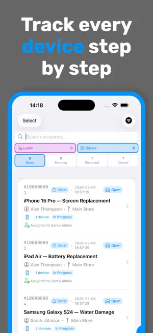 Repair Minder screenshot 4
