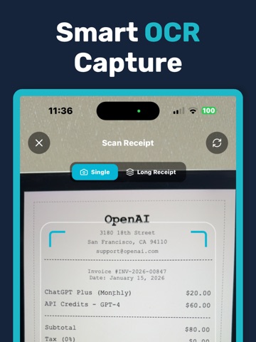 TaxClip iPad screenshot