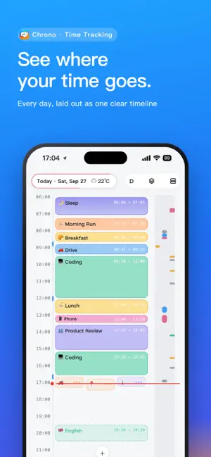 Chrono TimeBlocks screenshot 1