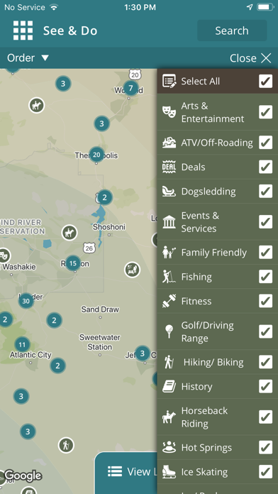 Travel Wyoming Screenshot