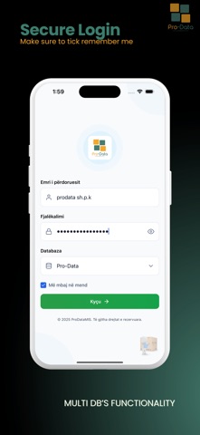 Pro-Data OneView screenshot