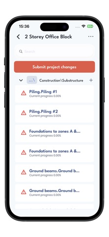 Asta Siteprogress Mobile app screenshot