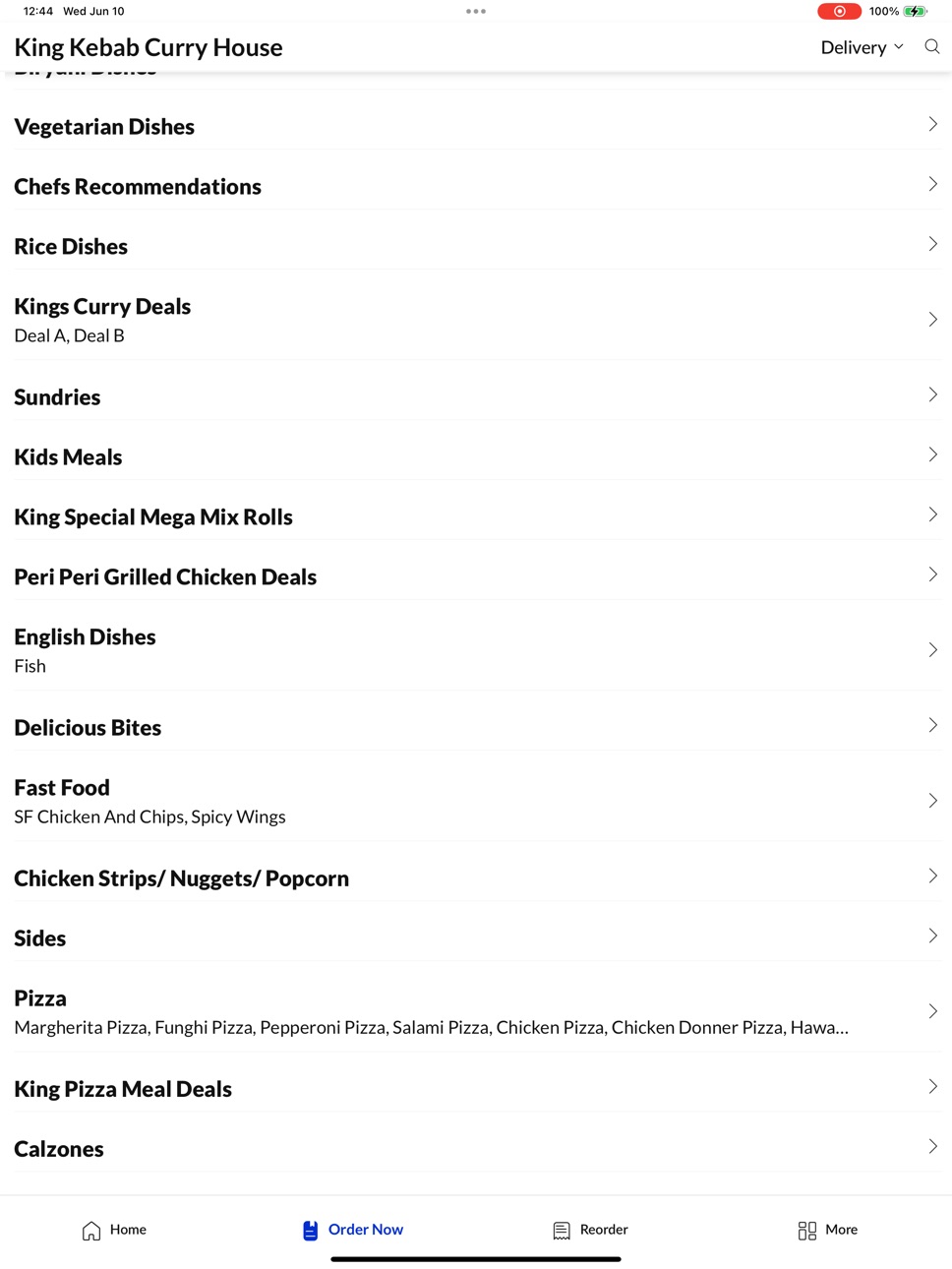 iPad screenshot