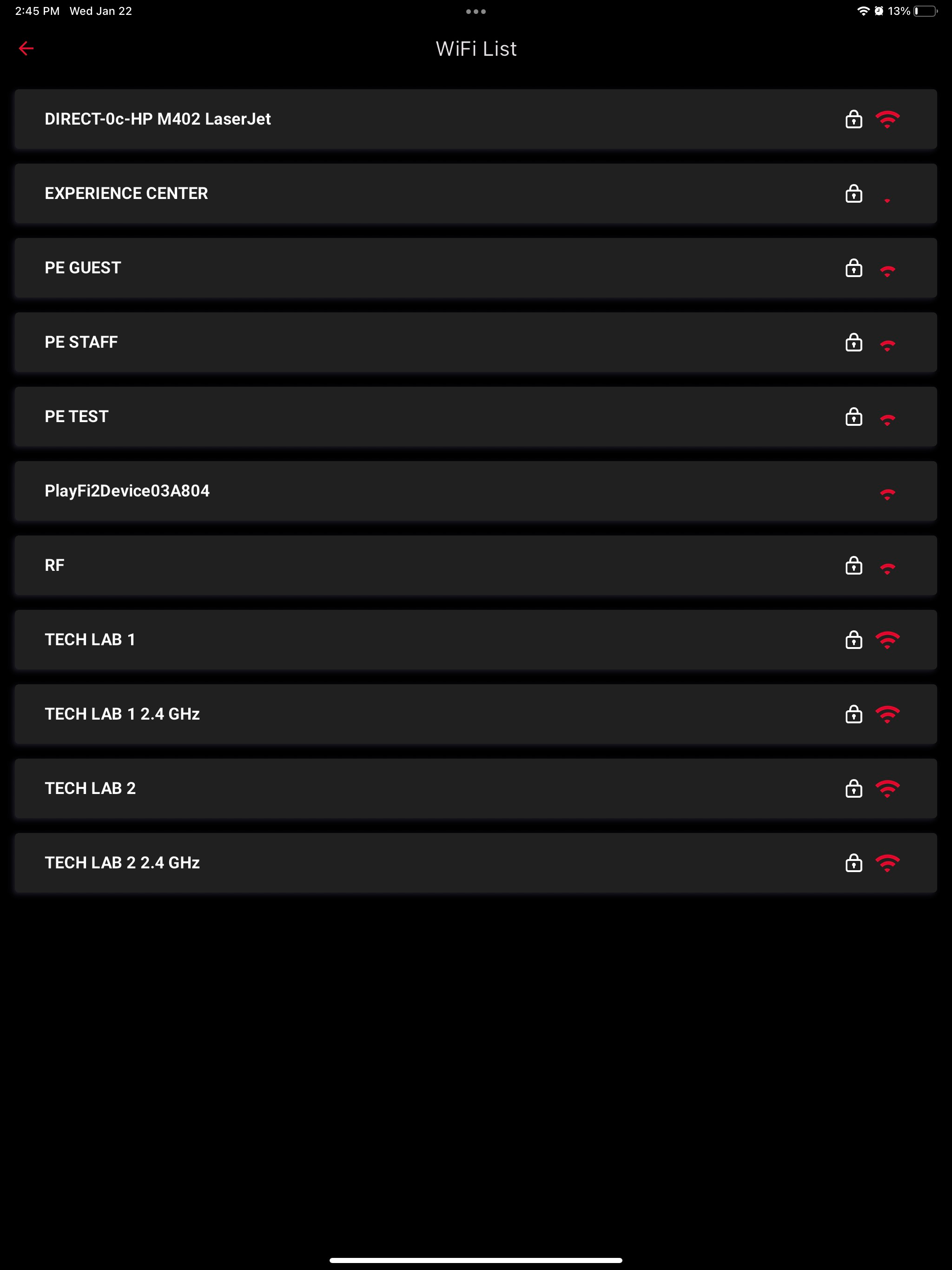 Anthem Wi-Fi Setup