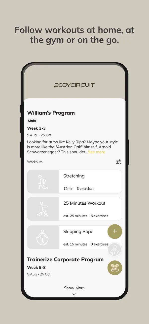 Screenshot #3 pour BodyCircuit Coach