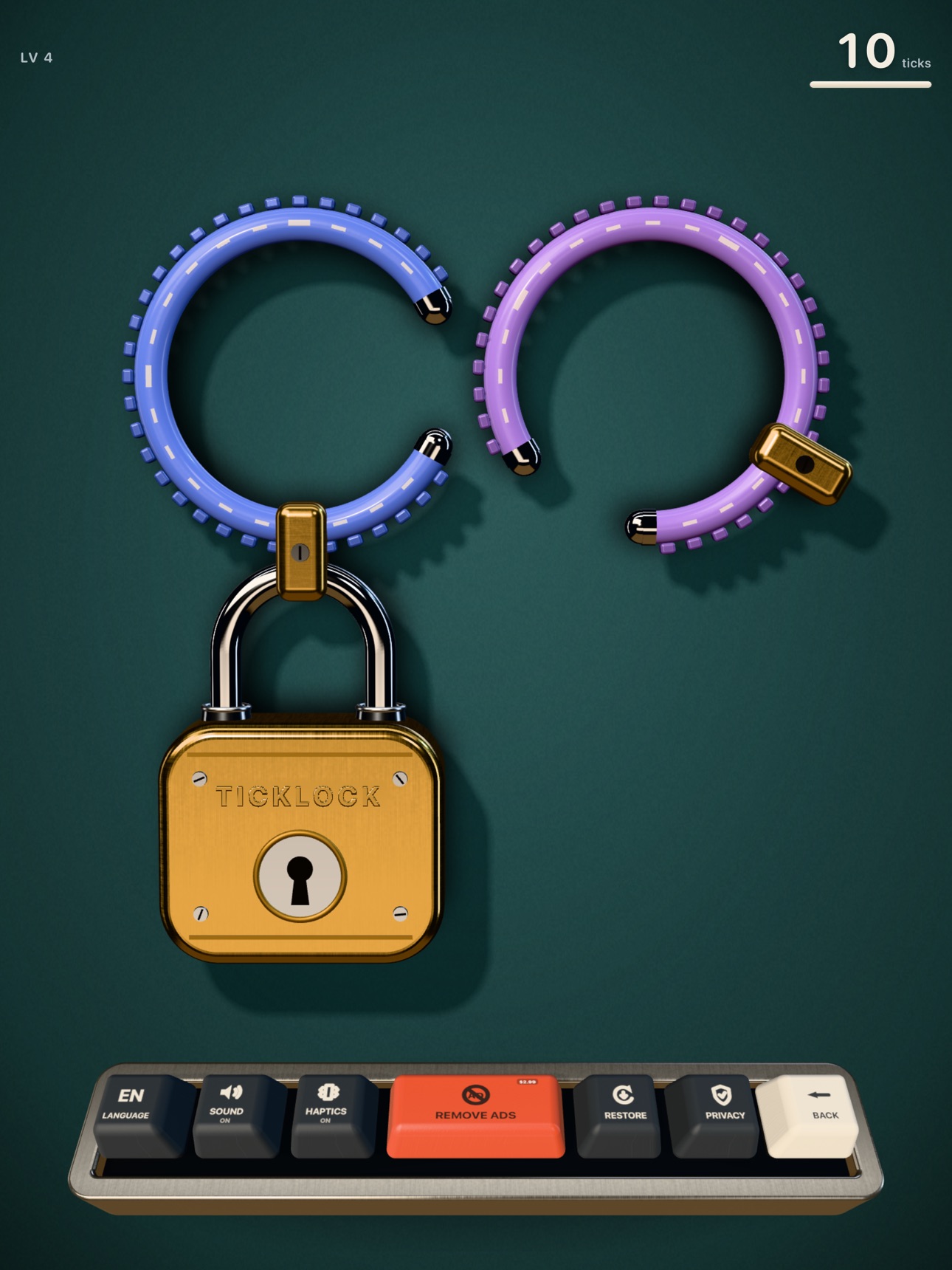 Screenshot 10 of TickLock: Ring Lock Puzzle