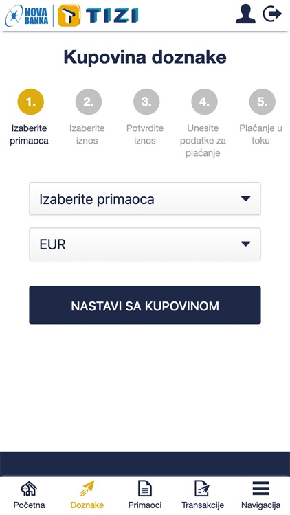 TIZI - Transfer novca u BIH