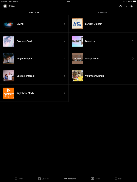 GraceInTullahoma iPad screenshot