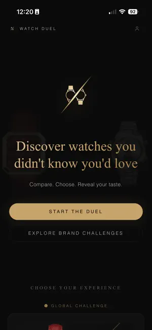 WatchDuel – Compare Watches screenshot 1