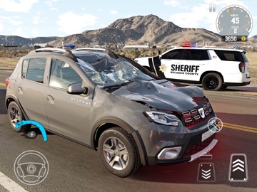 Real Car Crash Game Simulator iPad screenshot