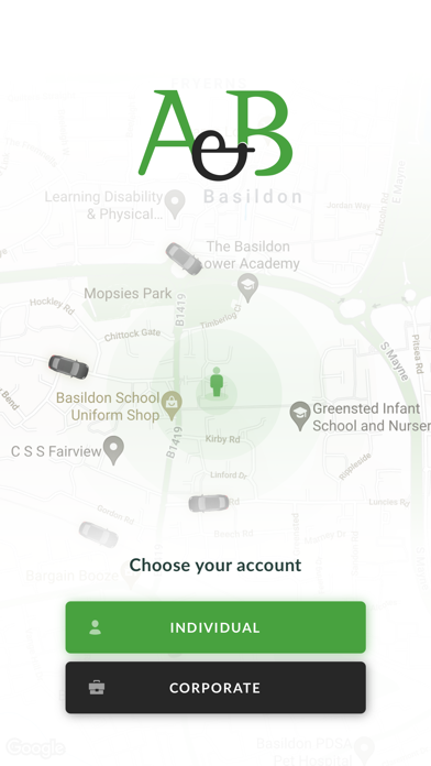 A&B Taxis Basildon Screenshot