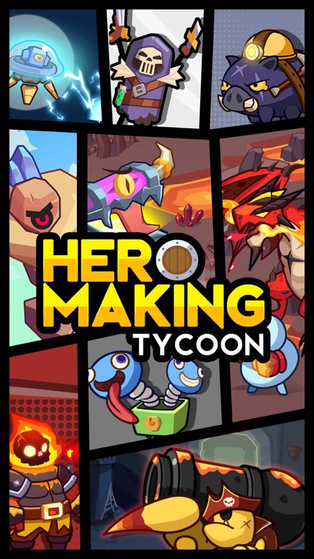 Hero Making Tycoon Idle Games screenshot 1