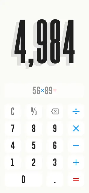 Numby:Beautiful Calculator screenshot 3