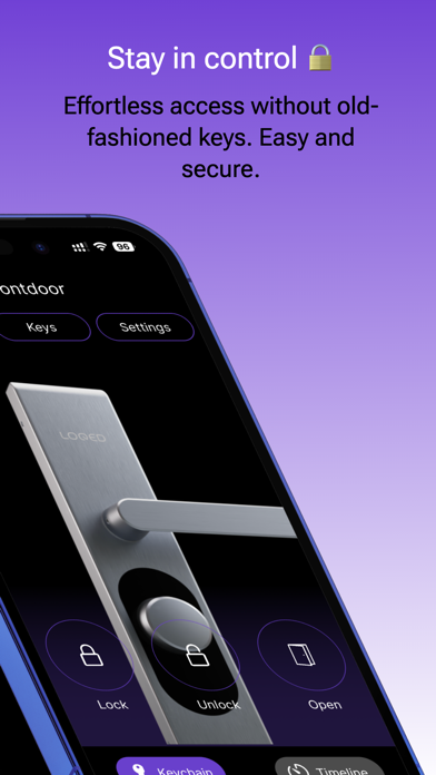 LOQED Smart Lock Screenshot