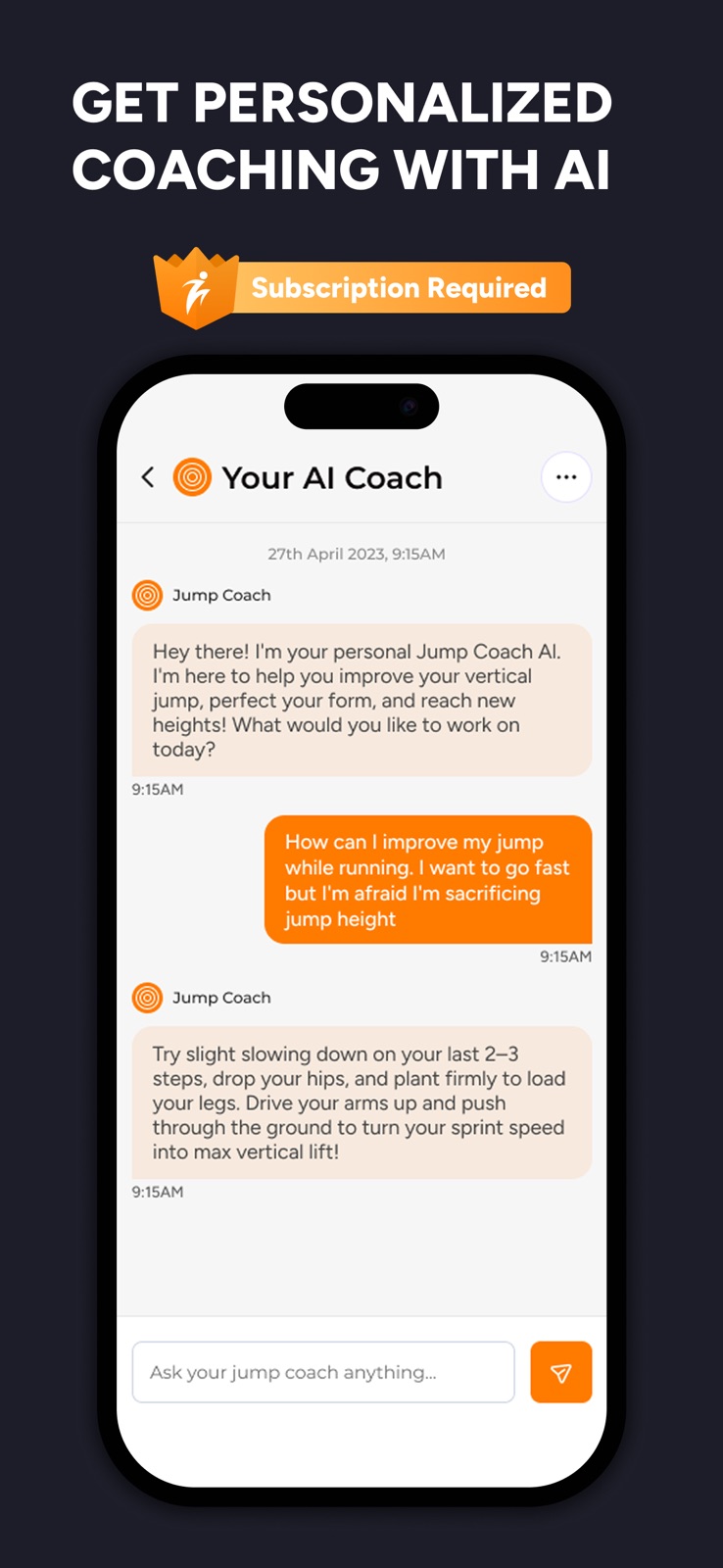 Jump AI: Jump Higher, Faster iphone screenshot 4