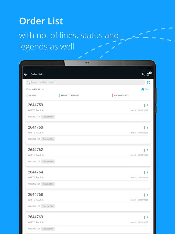 App screenshot
