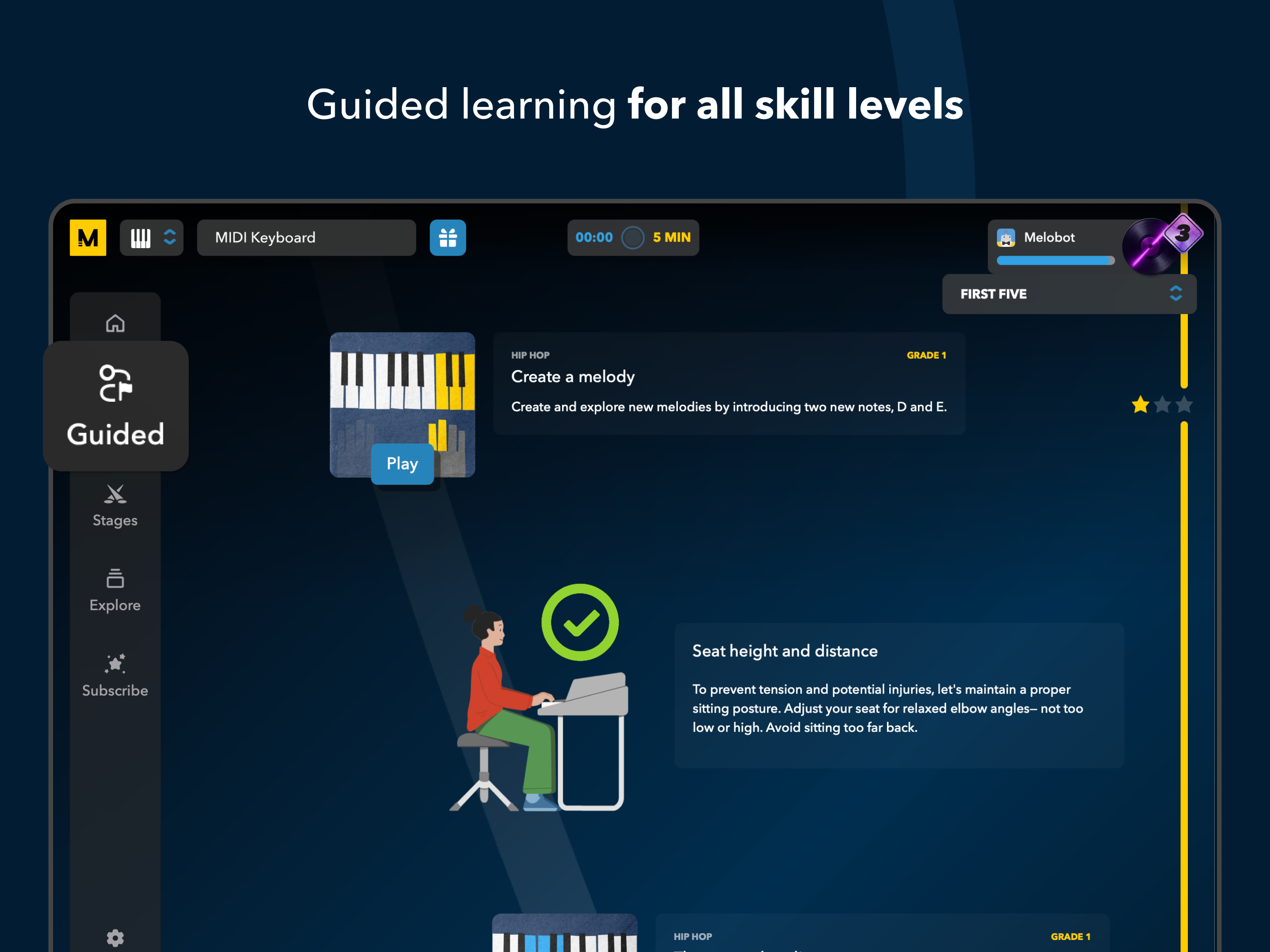Melodics for iPad screenshot 6