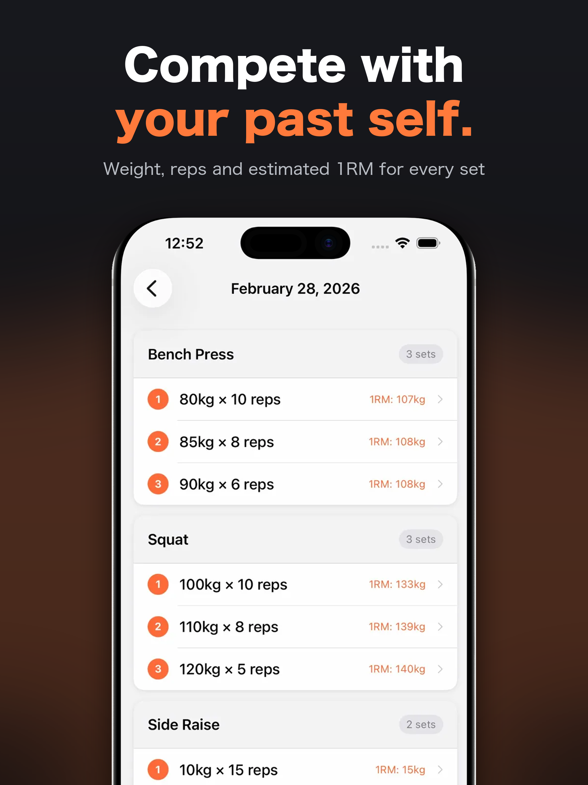 MuscleMemo - Workout Log screenshot 8