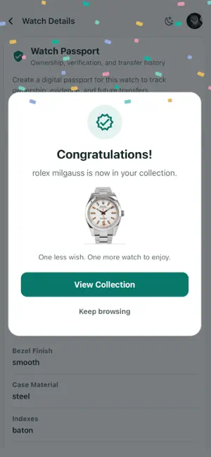 Perpetual: Watch Collection screenshot 3