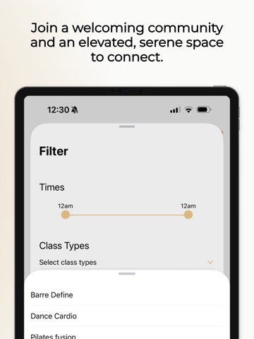 Grace & Align iPad screenshot