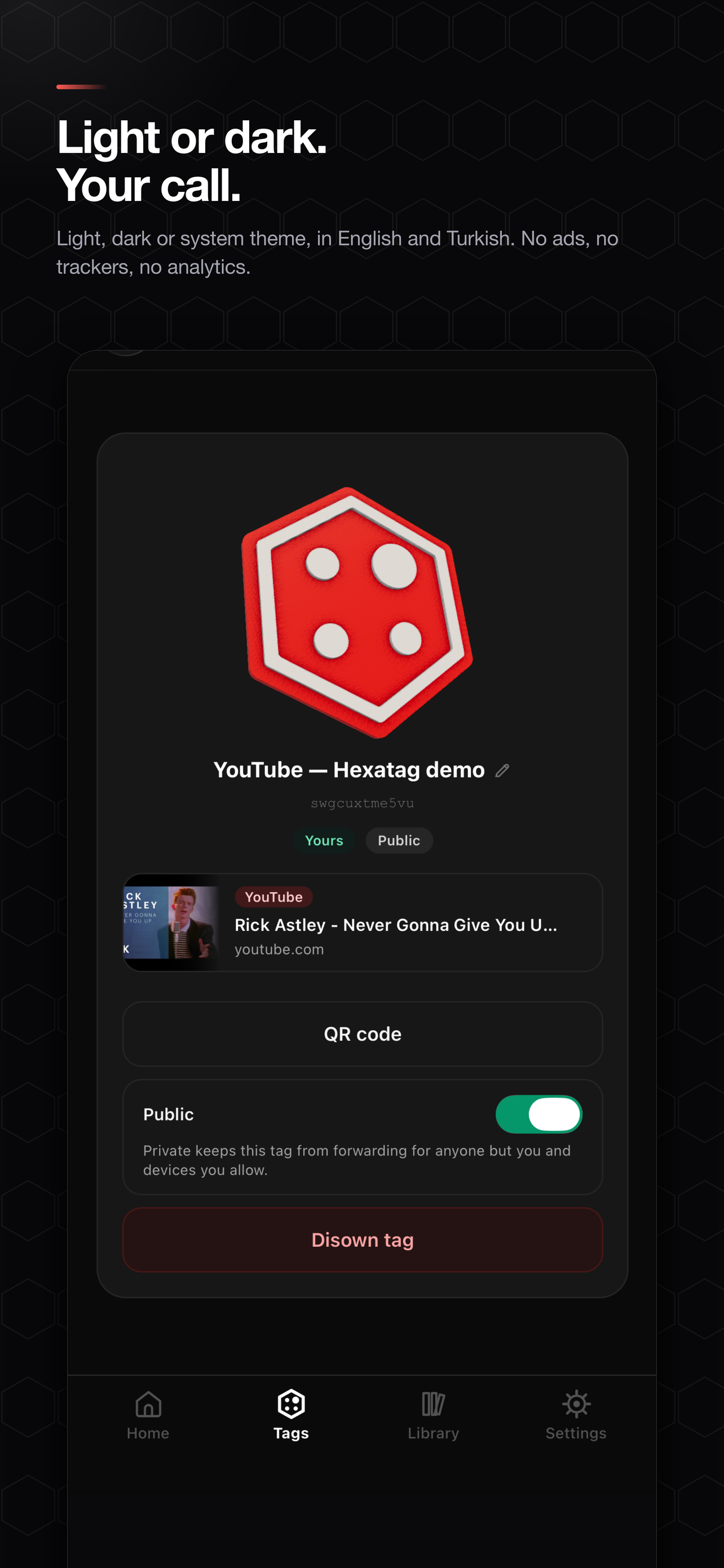 Hexatag — NFC Tags & Links screenshot 5