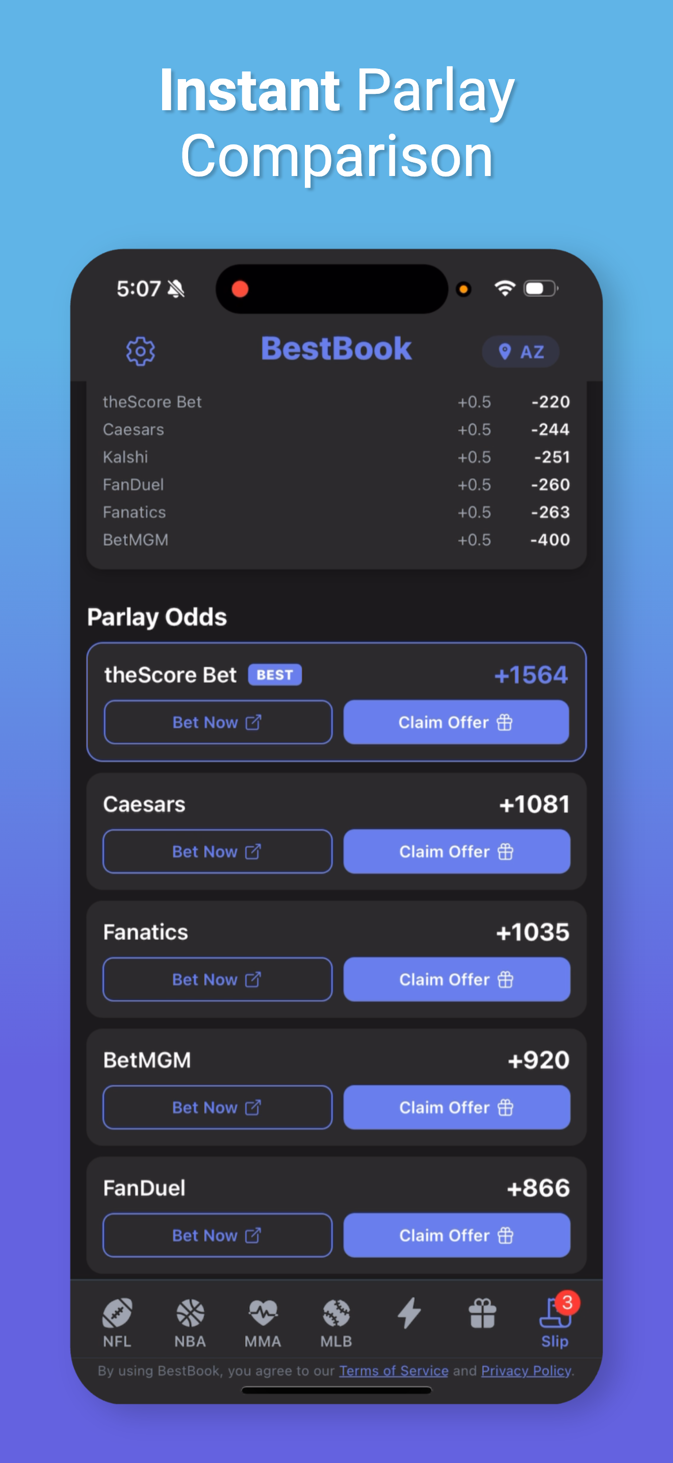 BestBook Sports - Odds Compare screenshot 6