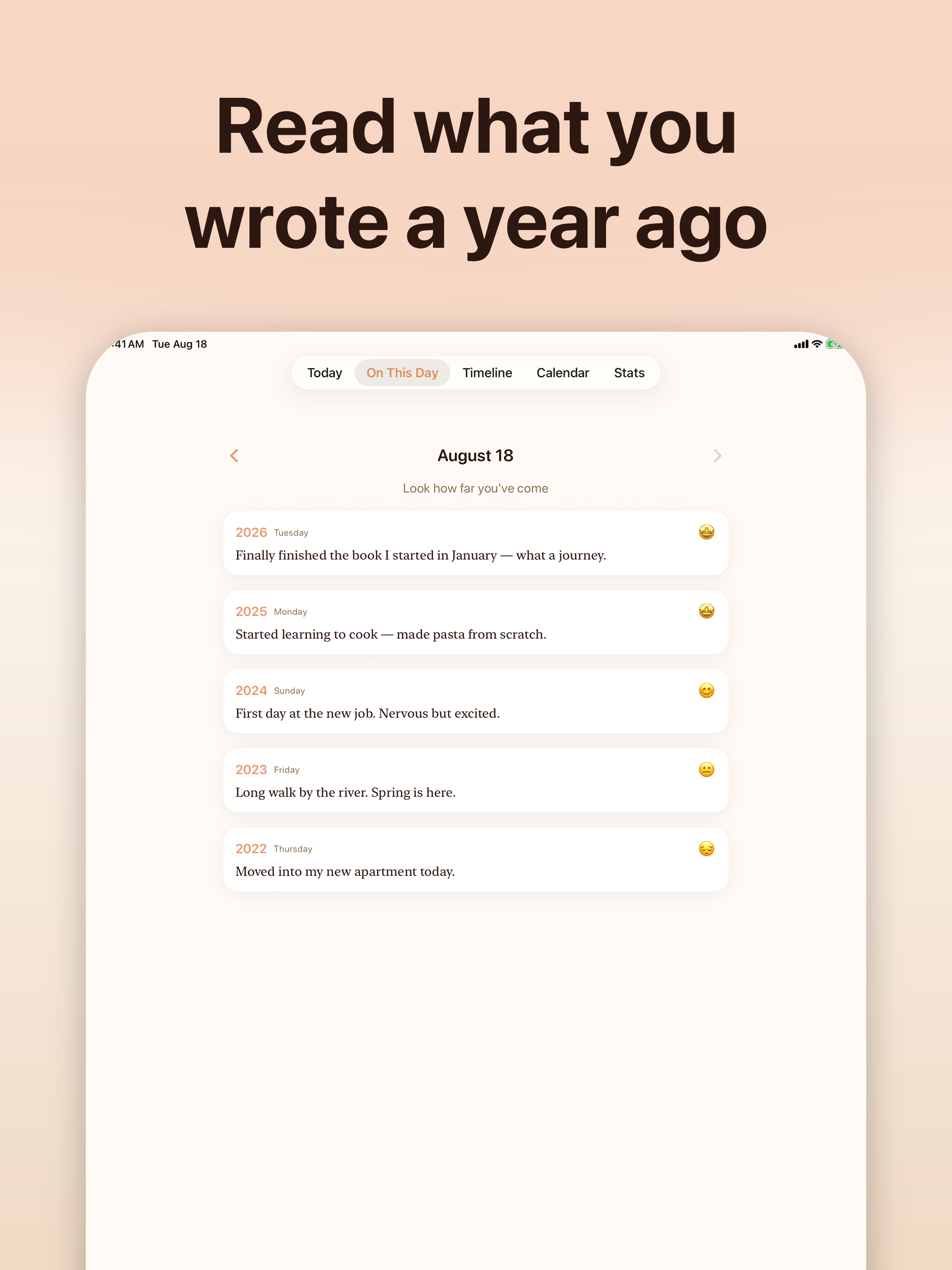 OneLine – Daily Diary screenshot 9
