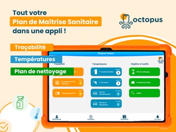 Octopus HACCP iPad screenshot