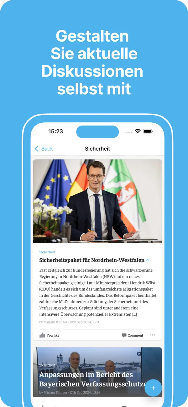Screenshot #3 pour Behörden Spiegel online