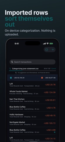 SelfCapsule Finance: Budget Screenshot 6 of 9