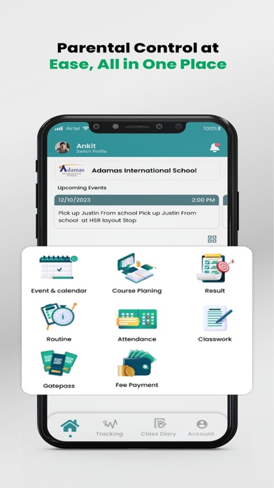 Adamas Kids - Parent Screenshot