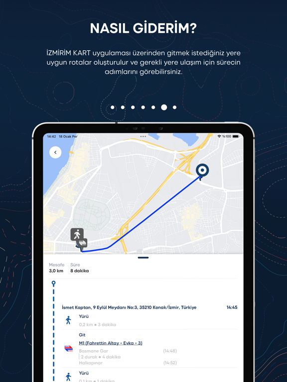 İzmirim Kart - Dijital Kart iPad screenshot 6 - Travel app