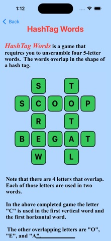 HashTag-Words Screenshot 3 of 3