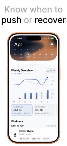 Elevation Athlete Tracker iPhone screenshot