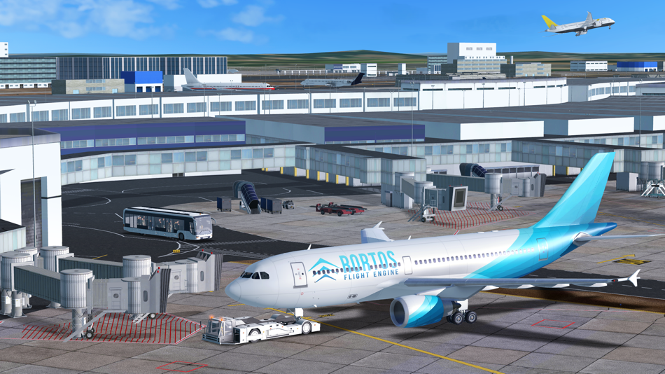 #2. RFS - Real Flight Simulator (iOS) By: RORTOS SRL