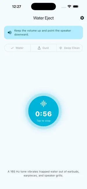 Water Eject for Earbuds screenshot 2