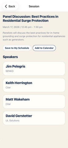 ATIS PEG Conference Screenshot 4 of 4
