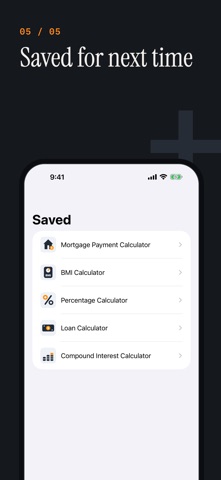 Calculator.io iPhone screenshot