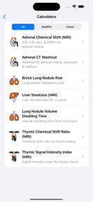 Incidentaloma CT / MRI Guide screenshot