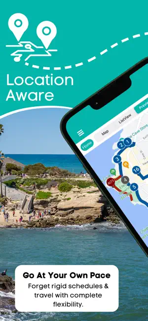 La Jolla GPS Audio Tour Guide screenshot 2