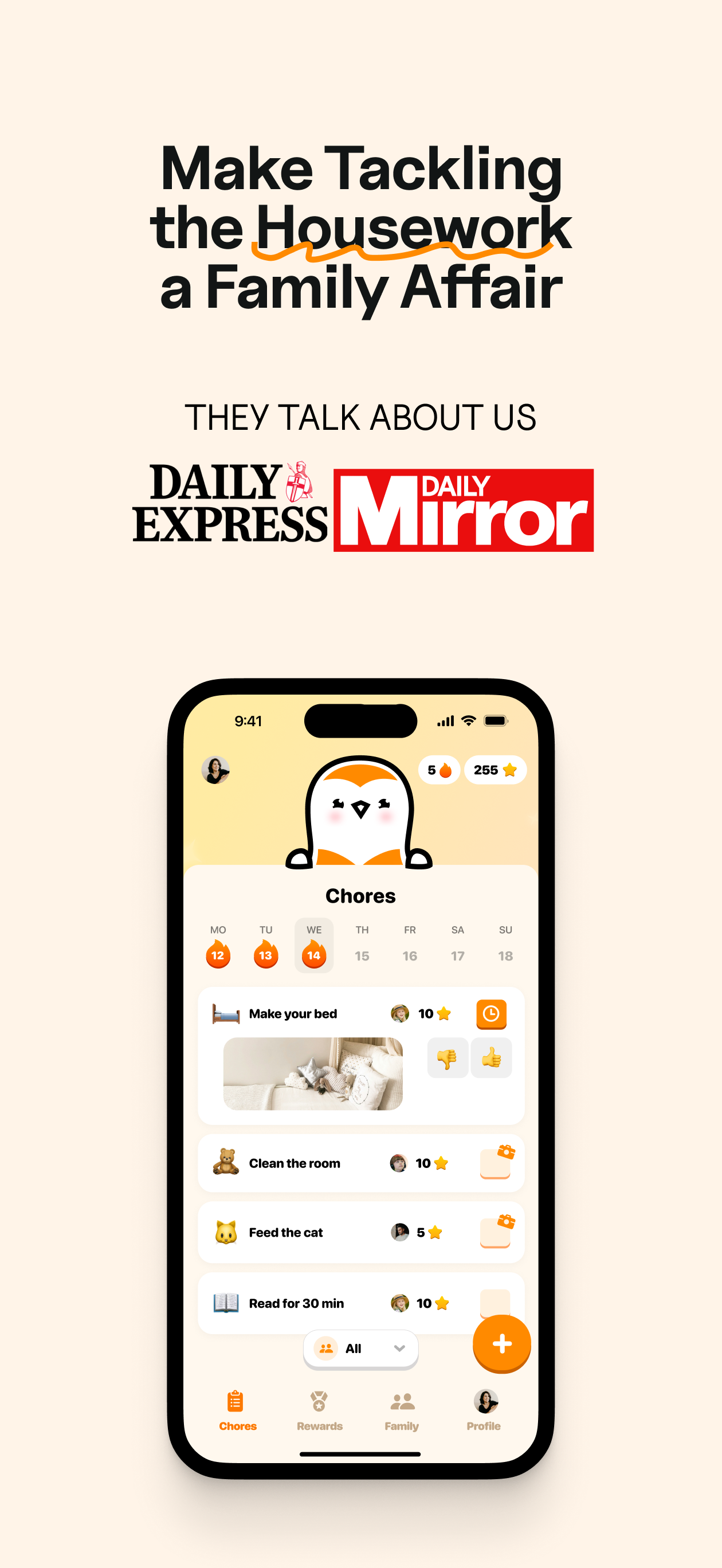 Chorly - Family Chores App
