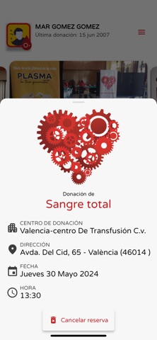 GVA Donantes Screenshot 4 of 6