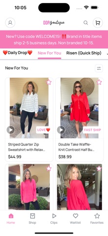DDP Boutique screenshot