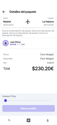 Paquetea.me screenshot