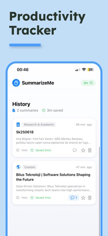 SummarizeMe - URL's  & Files Screenshot 6 of 7