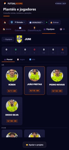 FutsalScore PT screenshot 4