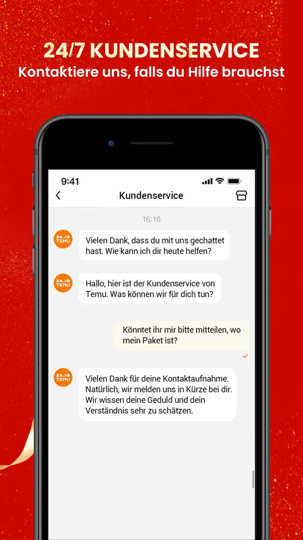 Temu: Shoppe wie Milliardäre iPhone App Screenshot 6 – Shopping